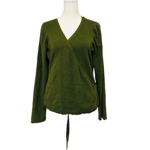 Ann Taylor Loft Size L Green